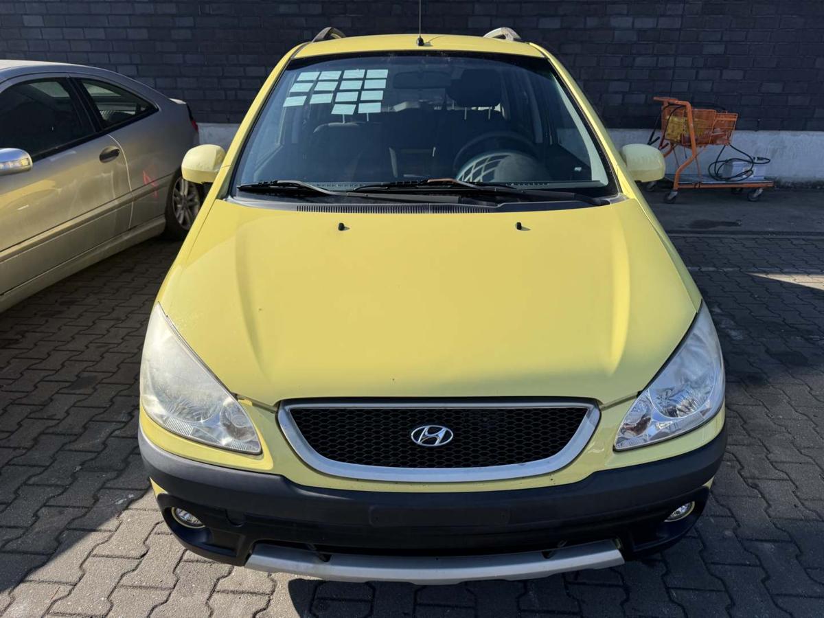 Hyundai Getz Cross original Sto&szlig;stange Stossf&auml;nger vorn 3W Willow Green Bj.2008